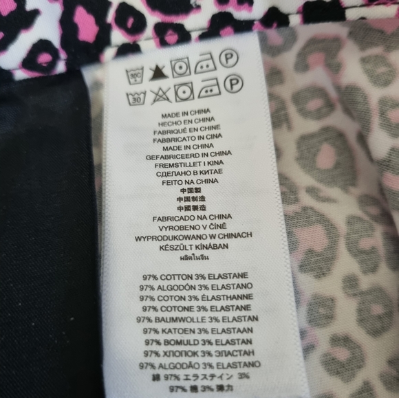 Micheal Kors Pink Black and White Pants 10P - Picture 5 of 10